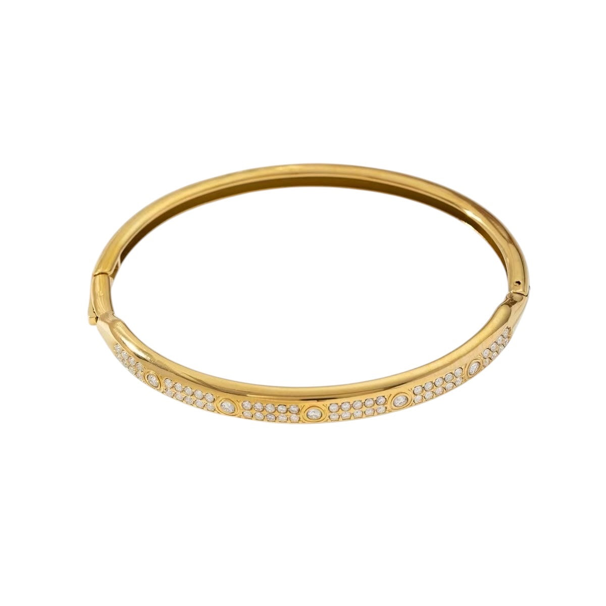 Time strass bangle