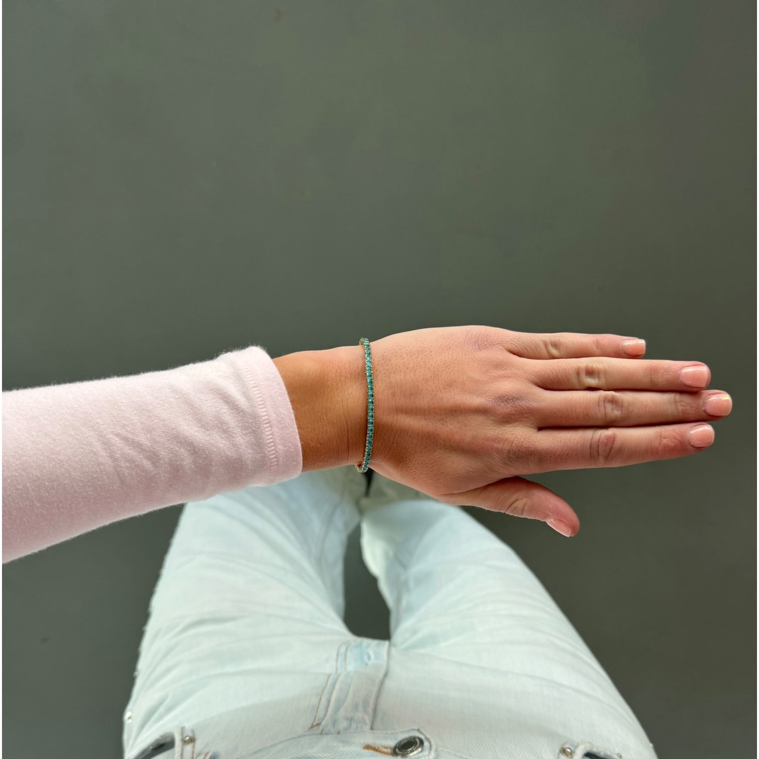 Tennis armband elastiek
