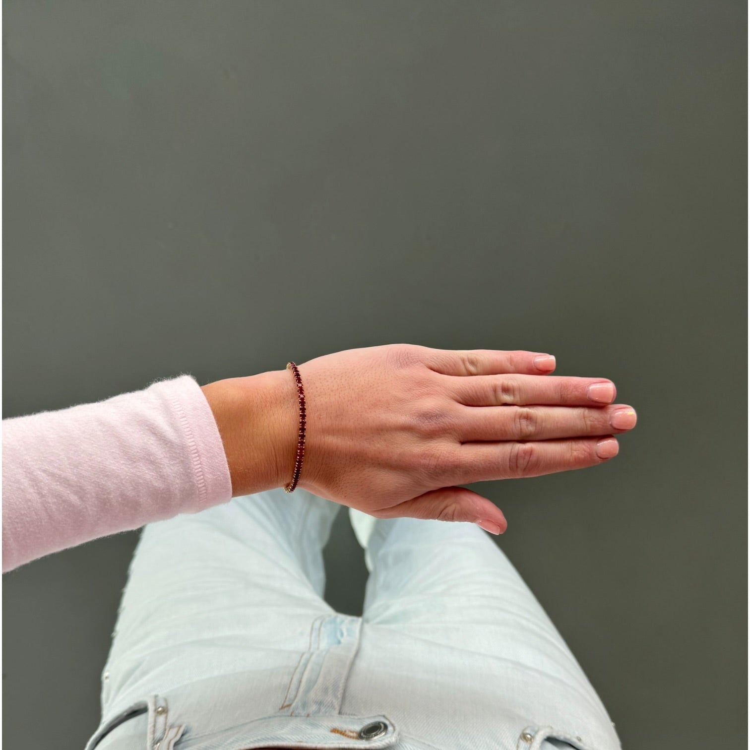 Tennis armband elastiek