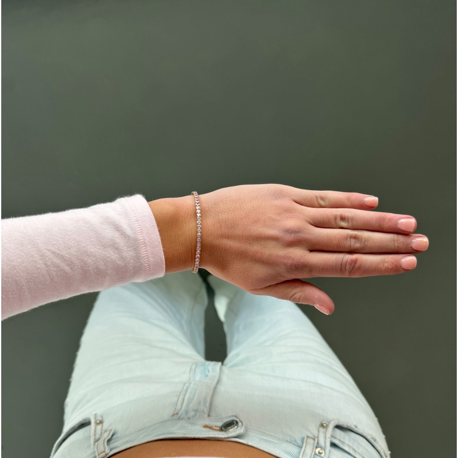 Tennis armband elastiek