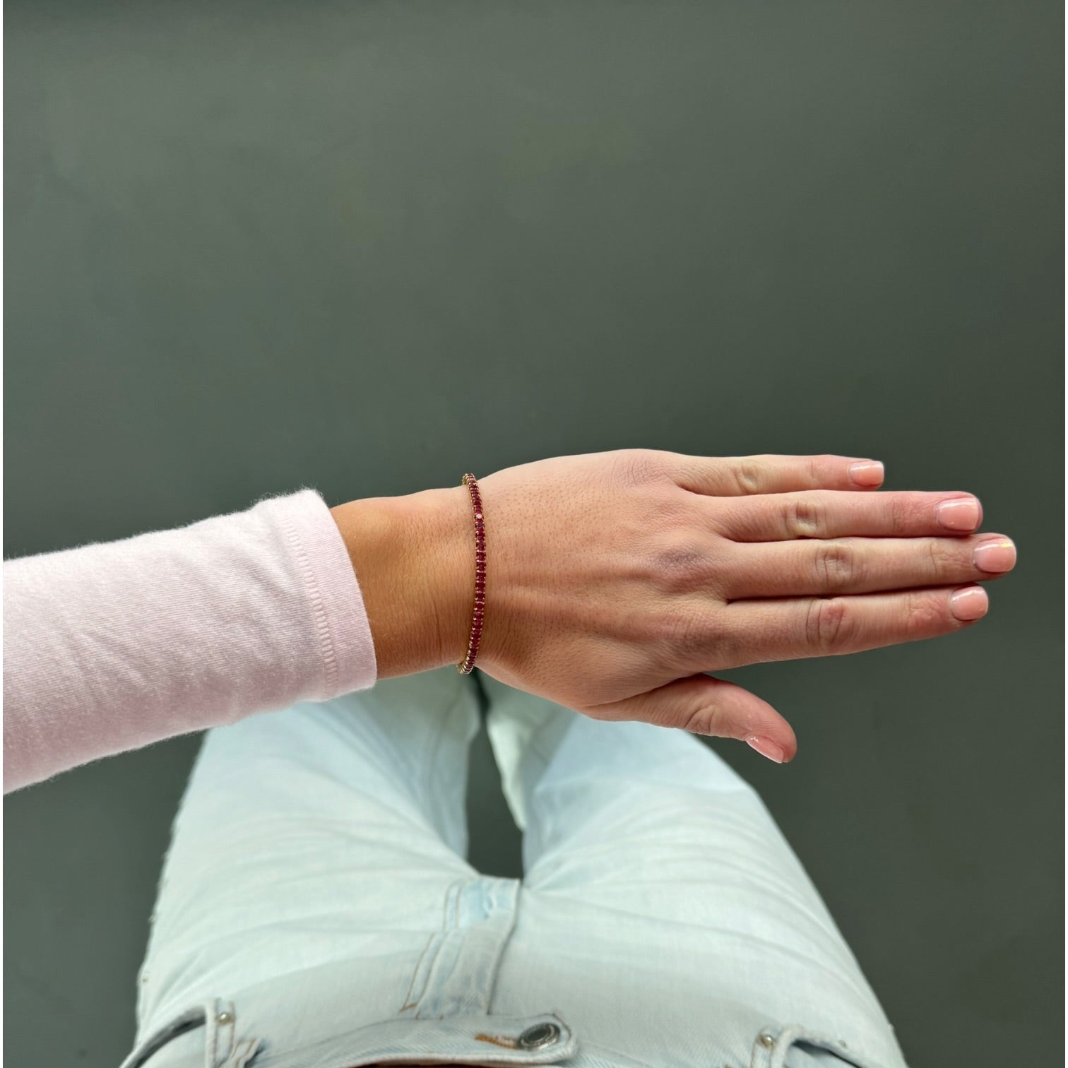 Tennis armband elastiek