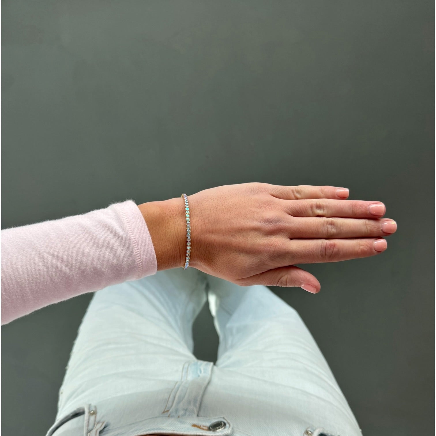 Tennis armband elastiek