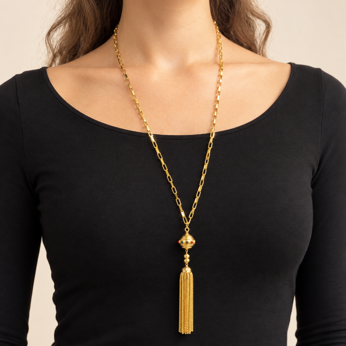 Royal flush lange ketting