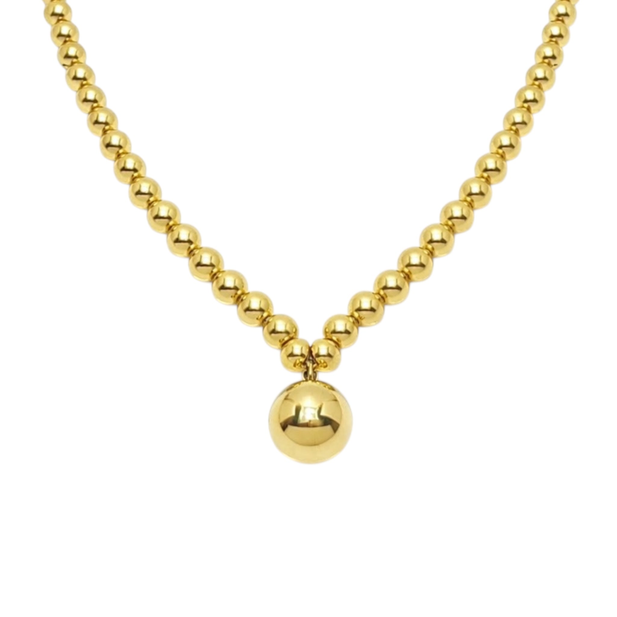 Ball beads ketting