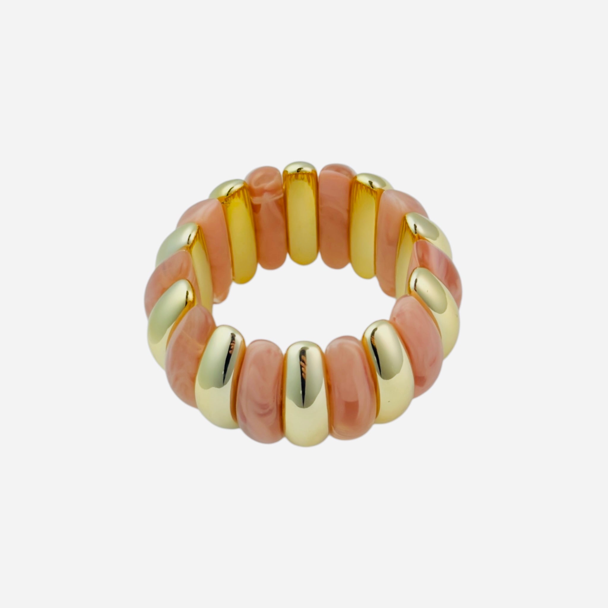 Pfirsiche Armband Gummi