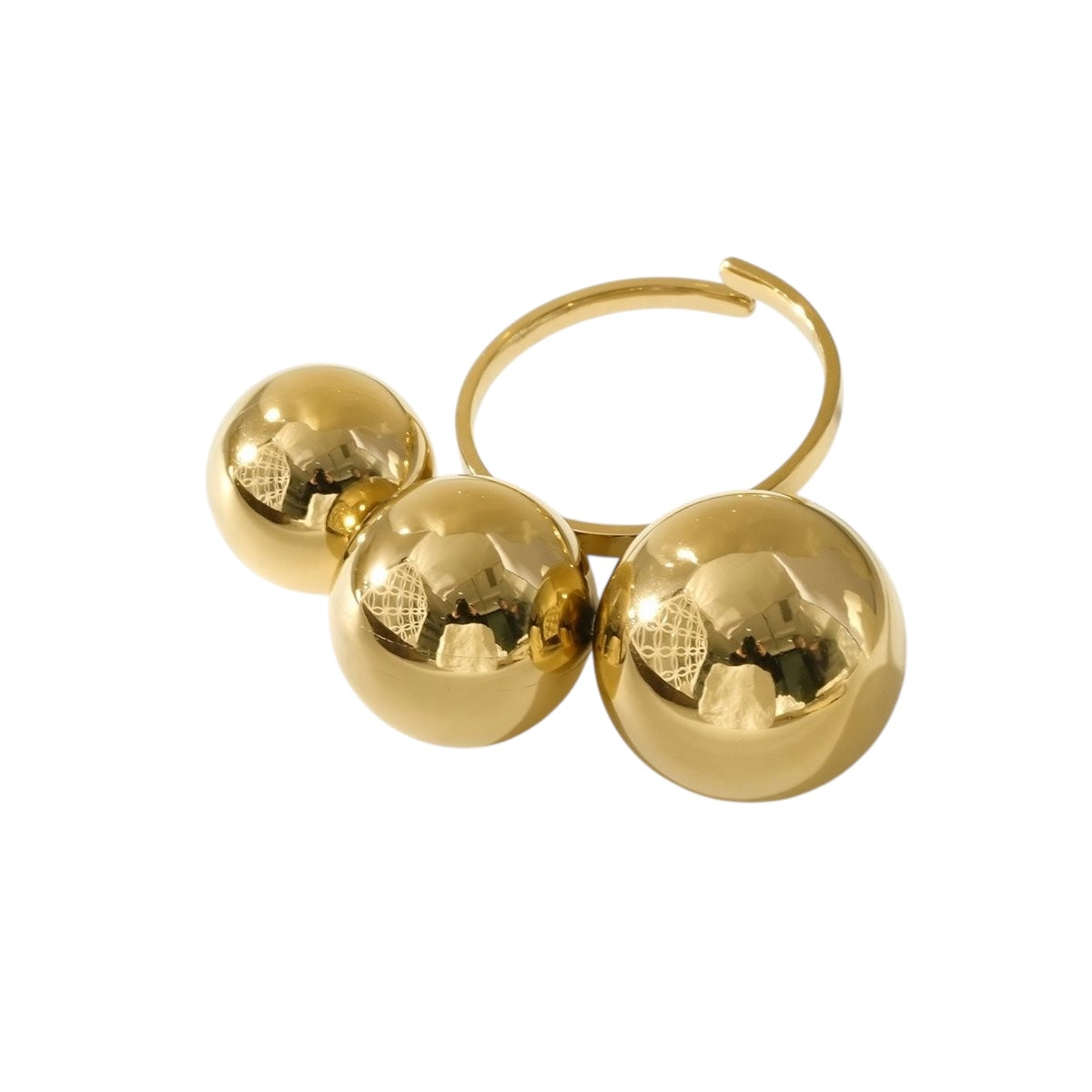 Triple bubbly ring