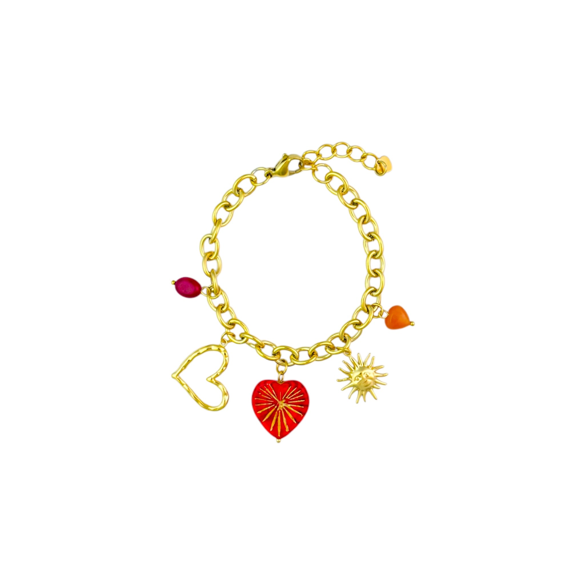 Love hearts armband