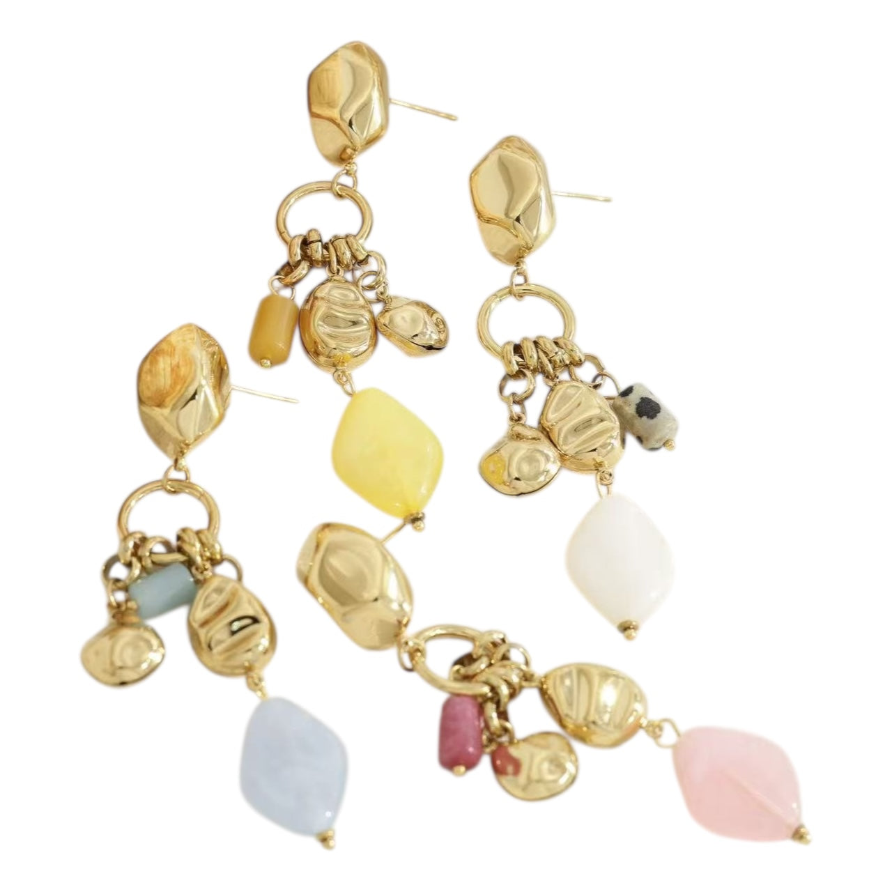 Drop statement earrings