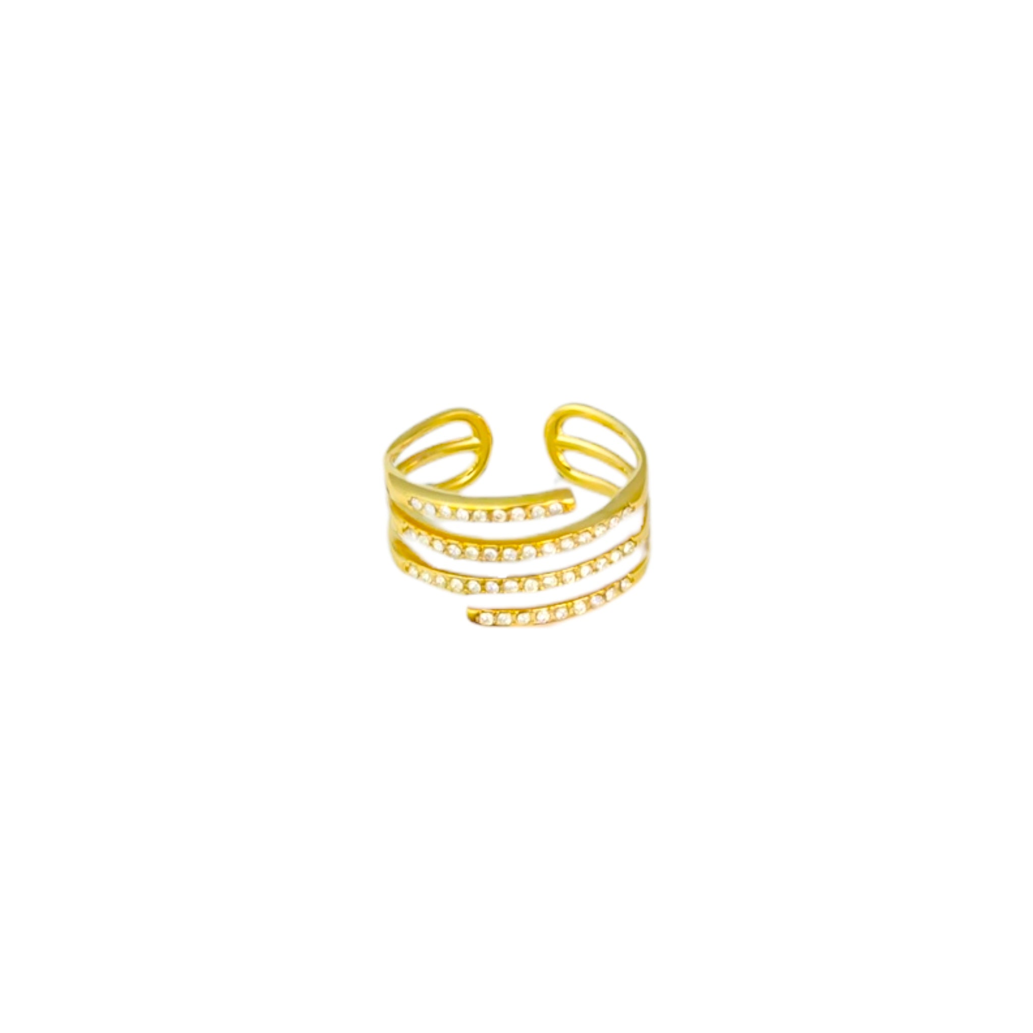 Classy strass ring