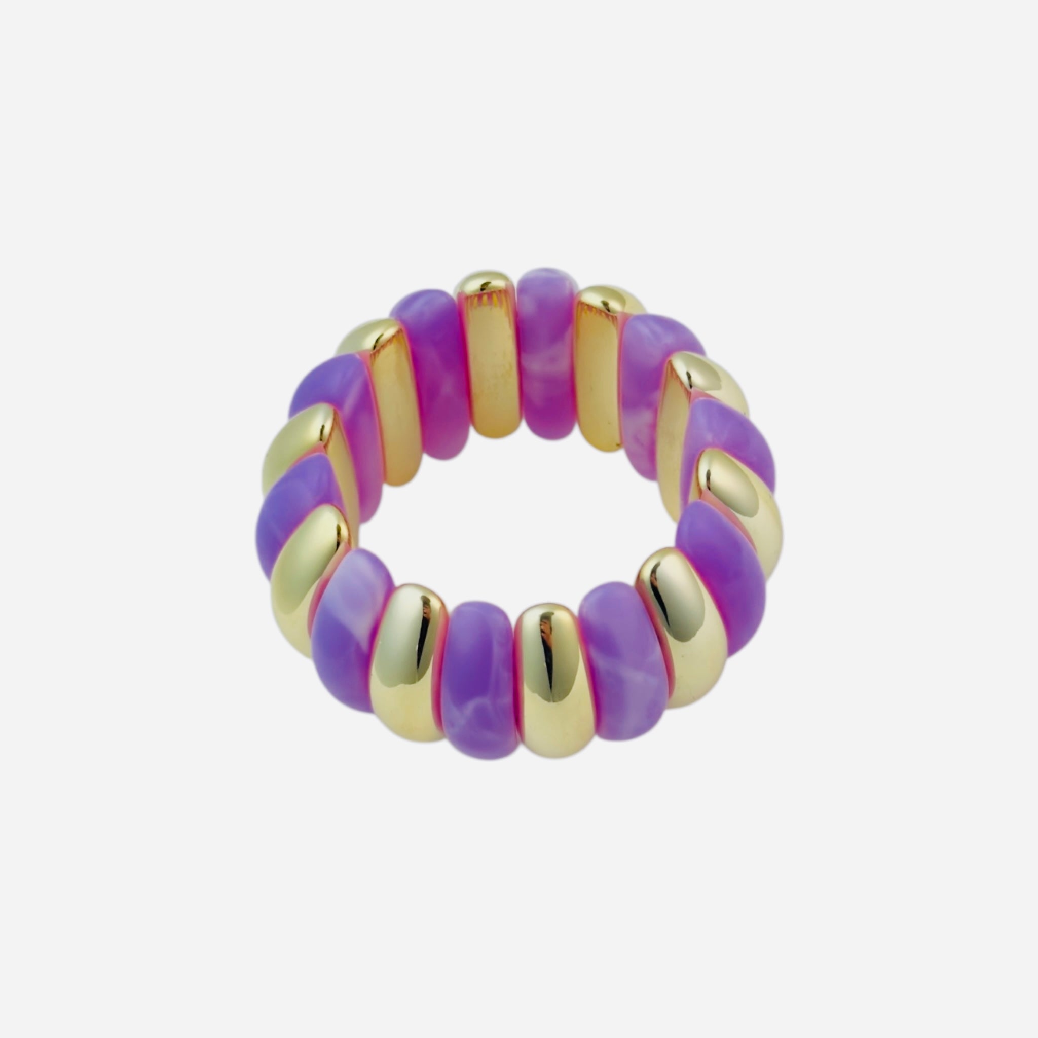Pfirsiche Armband Gummi
