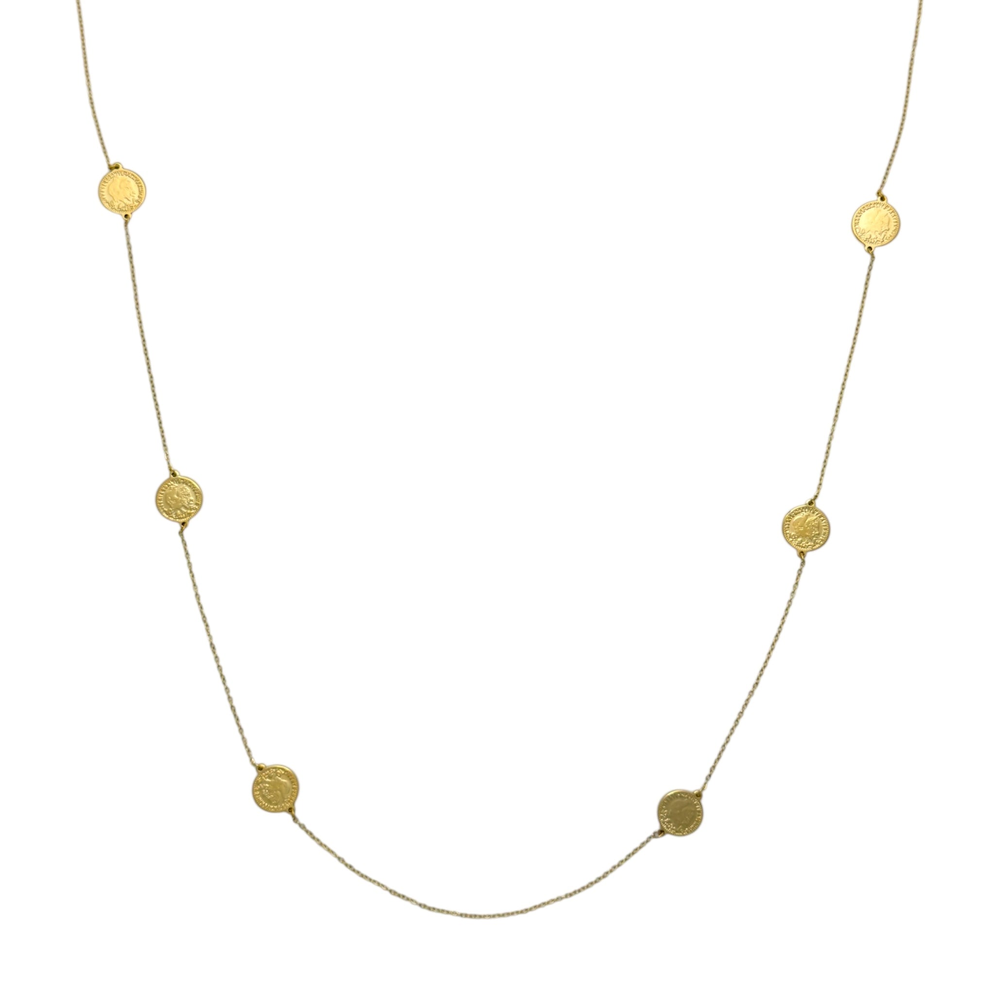 Coins lange ketting