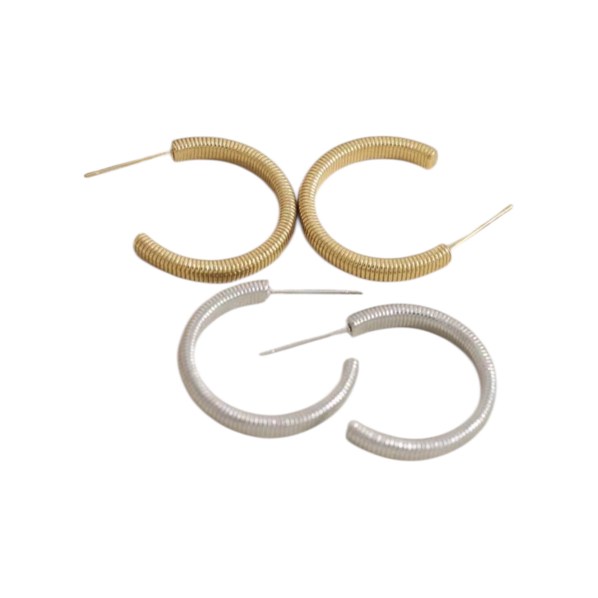 Uno hoops earrings