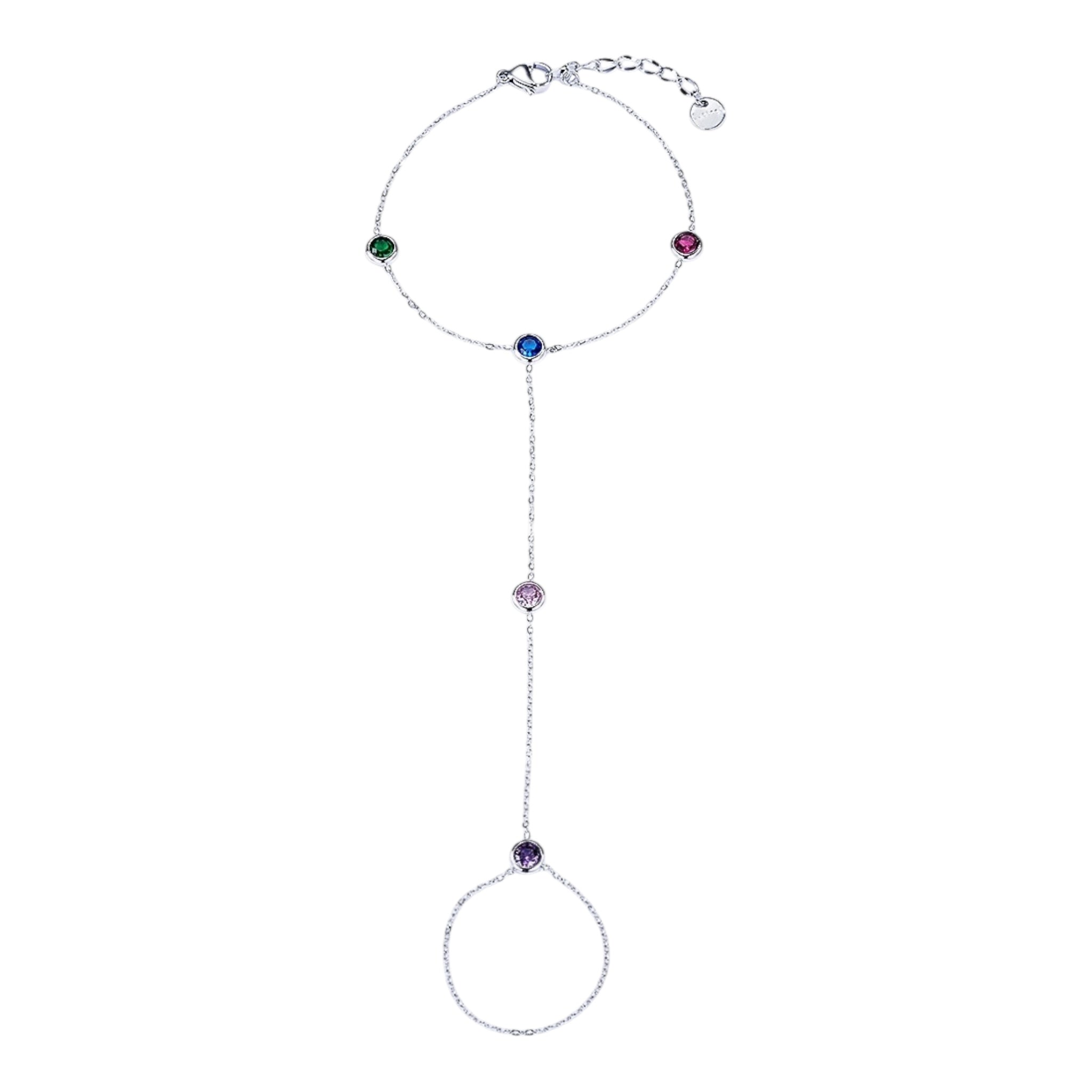 Fröhliche Handkette