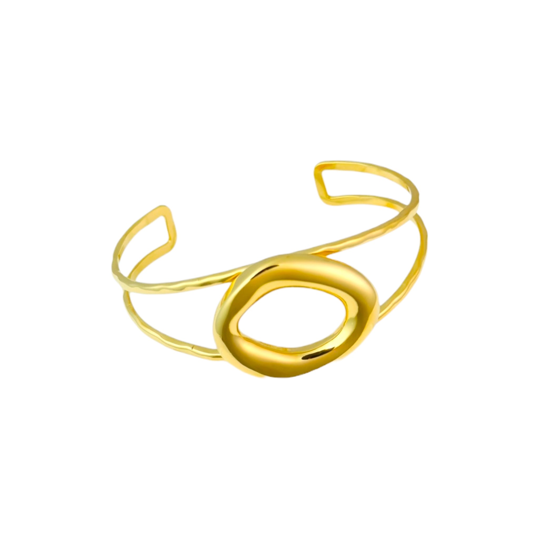 Snakey open cirkel bangle
