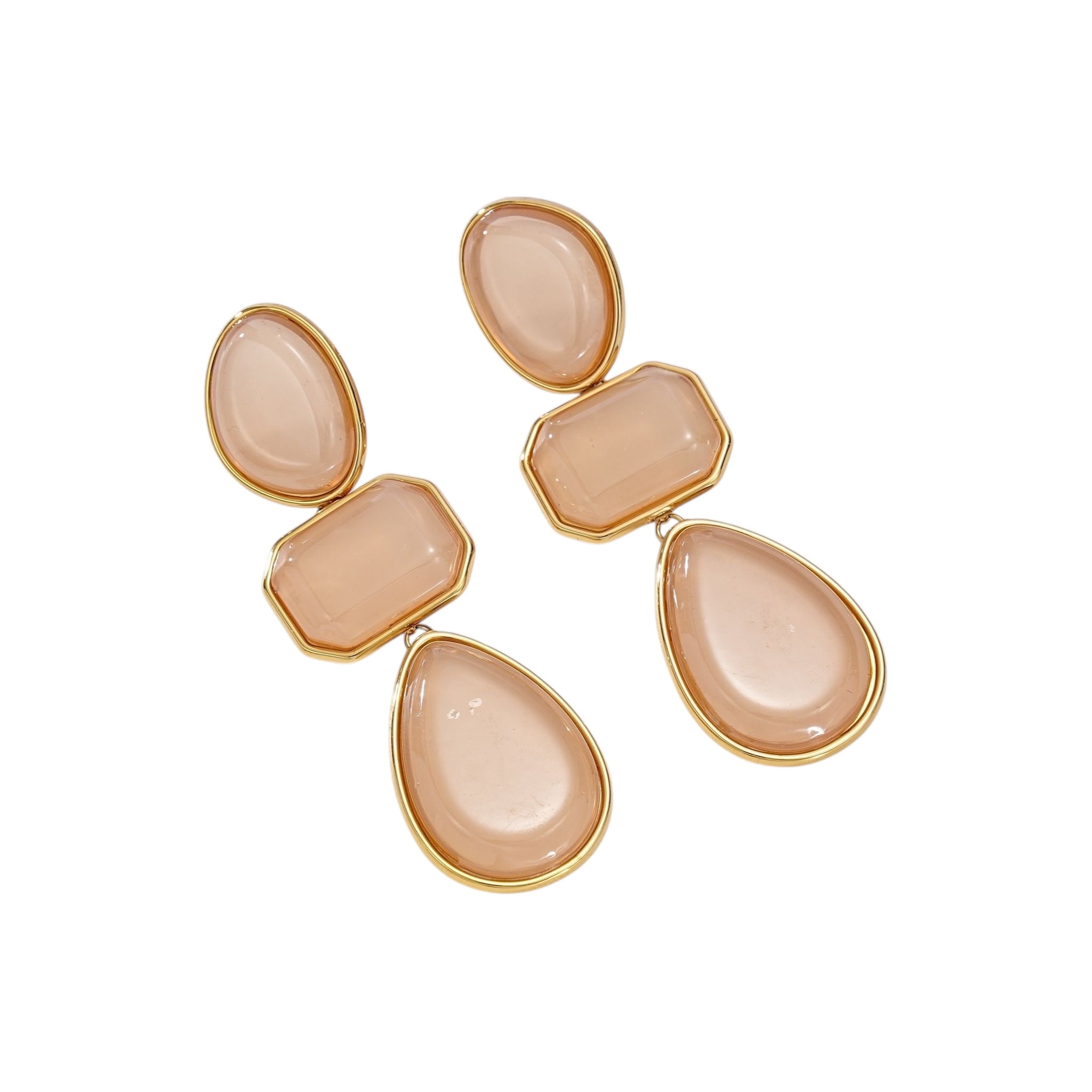 Glass earrings