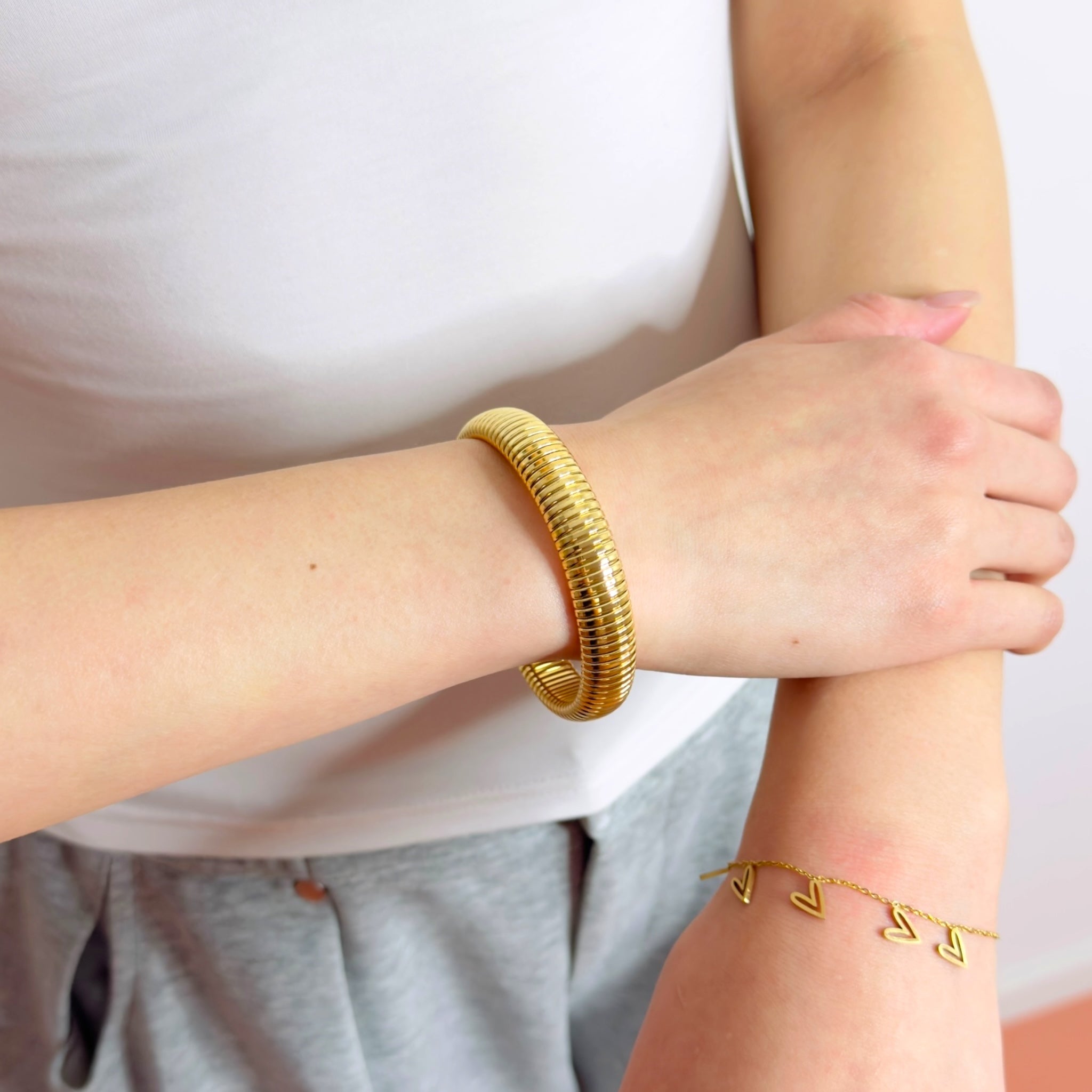 Statement snake armband
