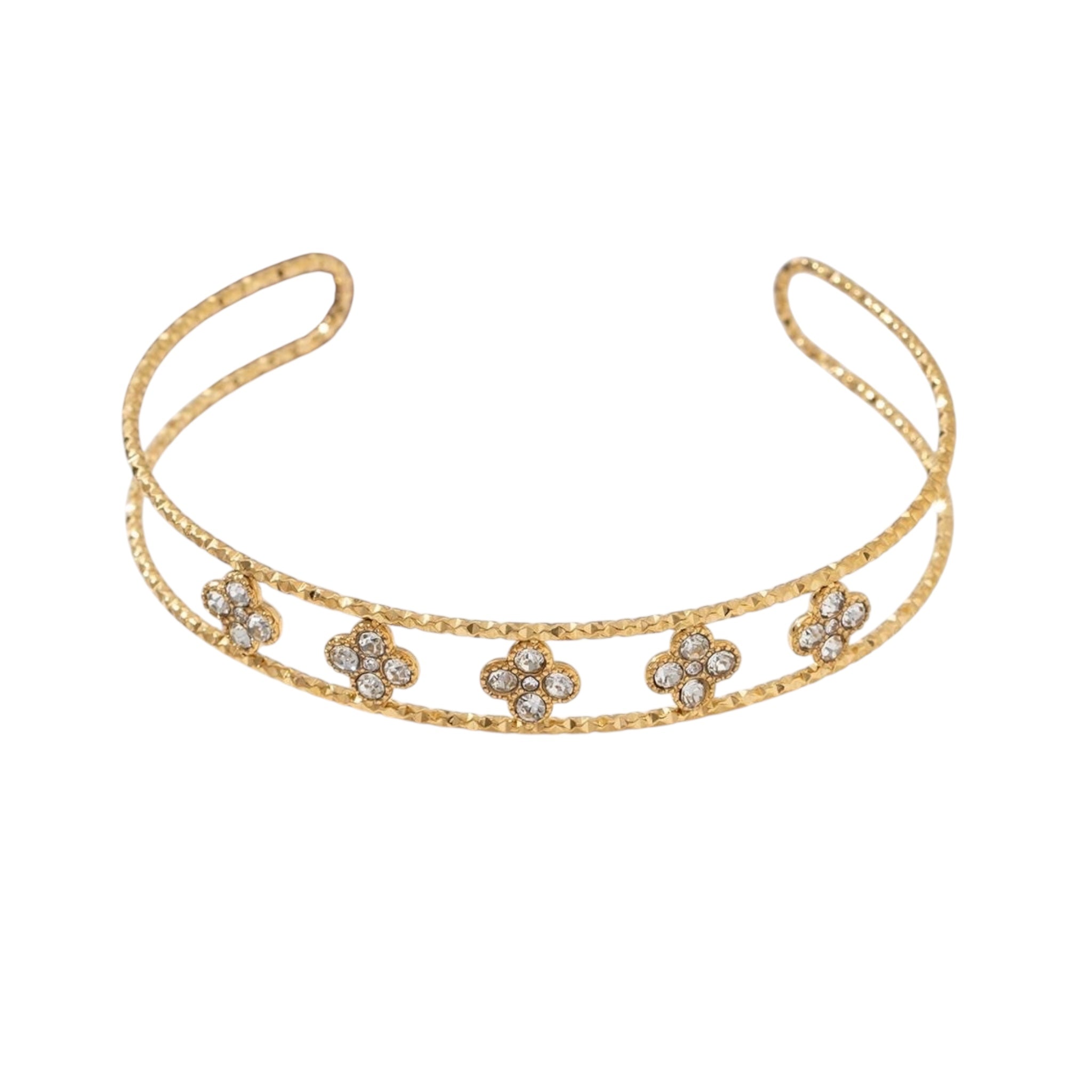 Clover bangle