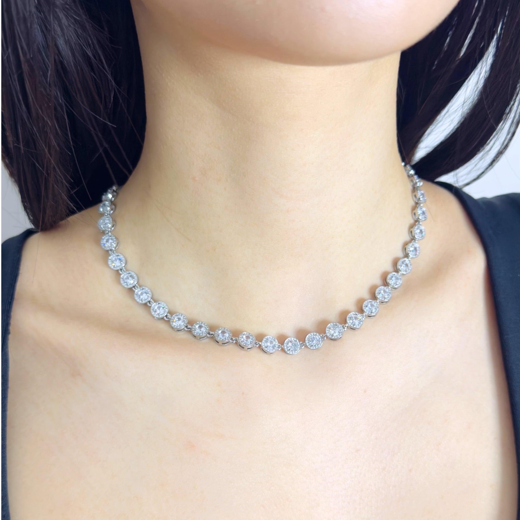 Strass ketting