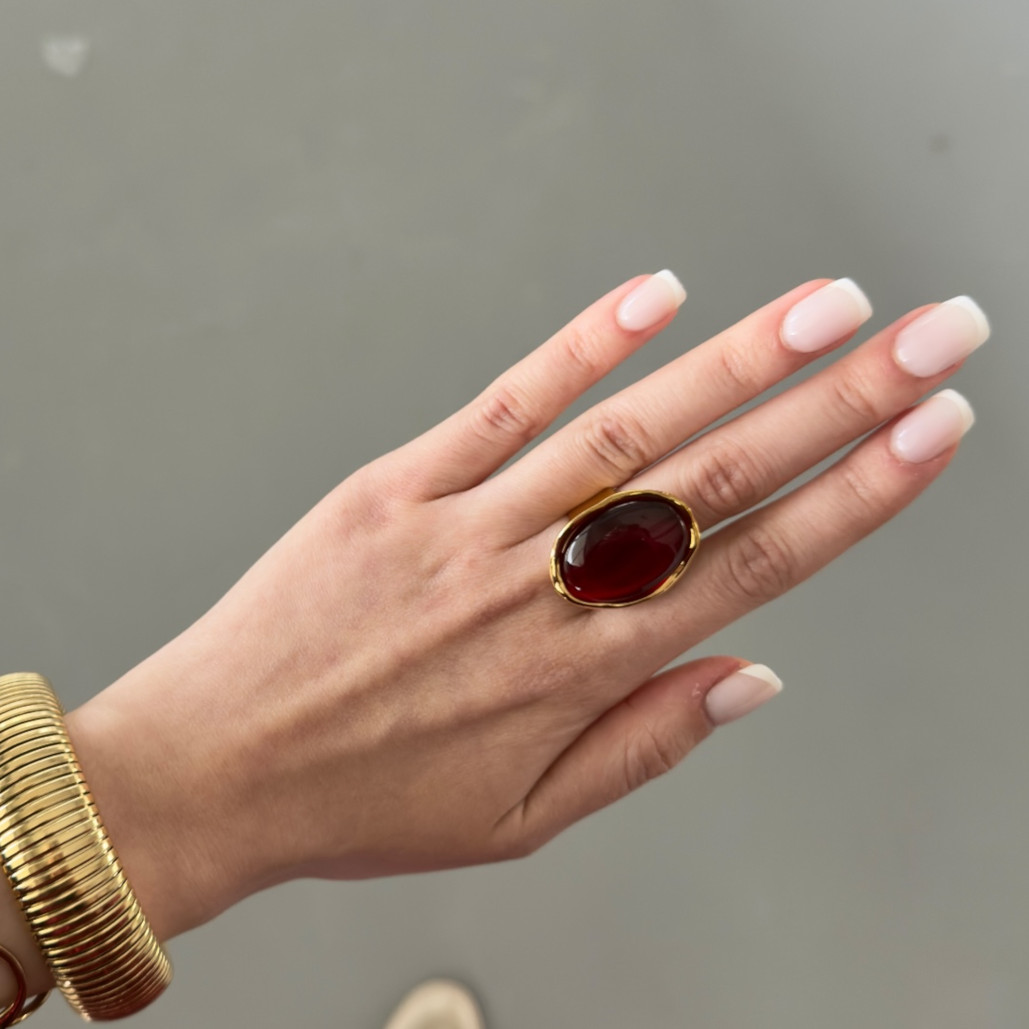 Glänzender Ring