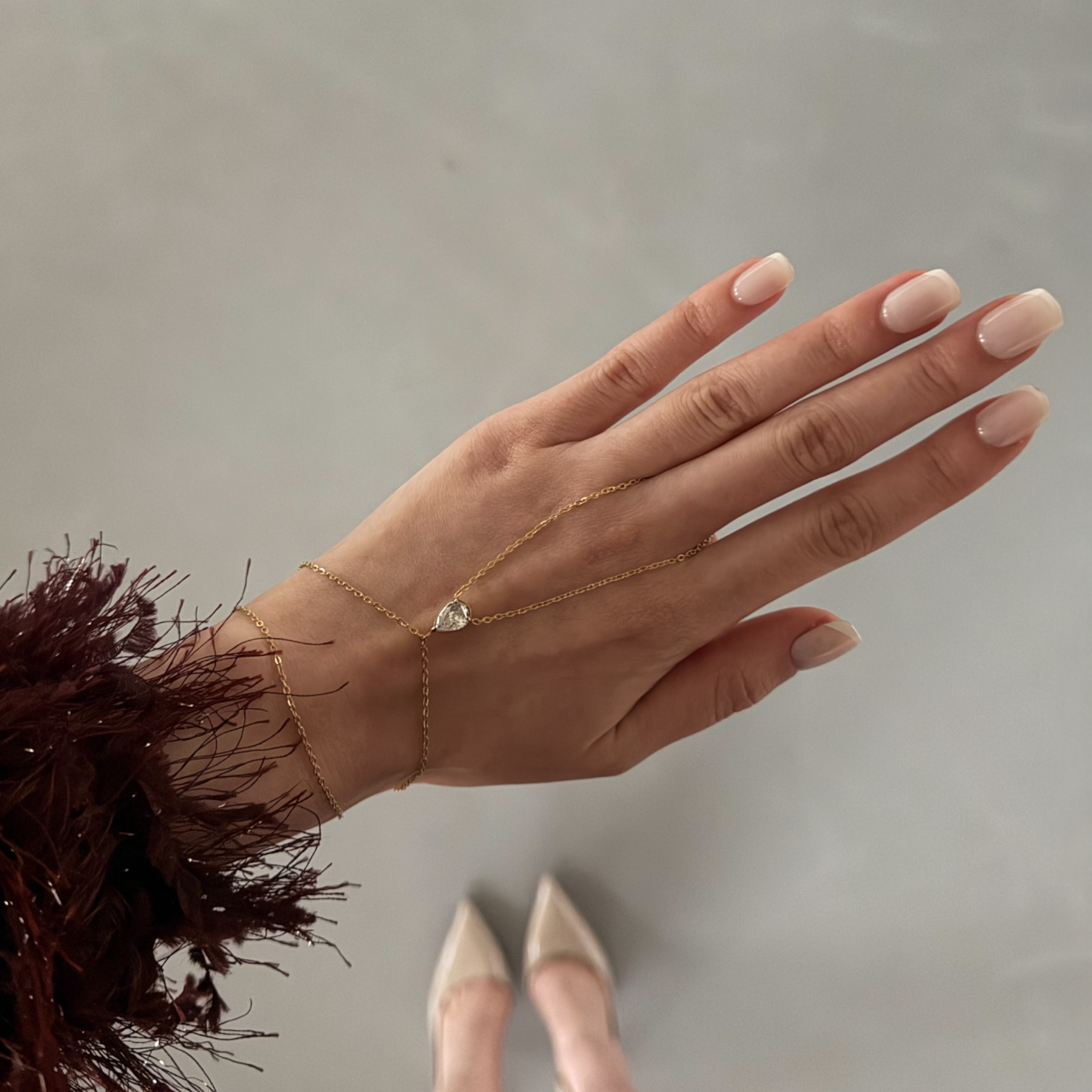 Ovale Handkette
