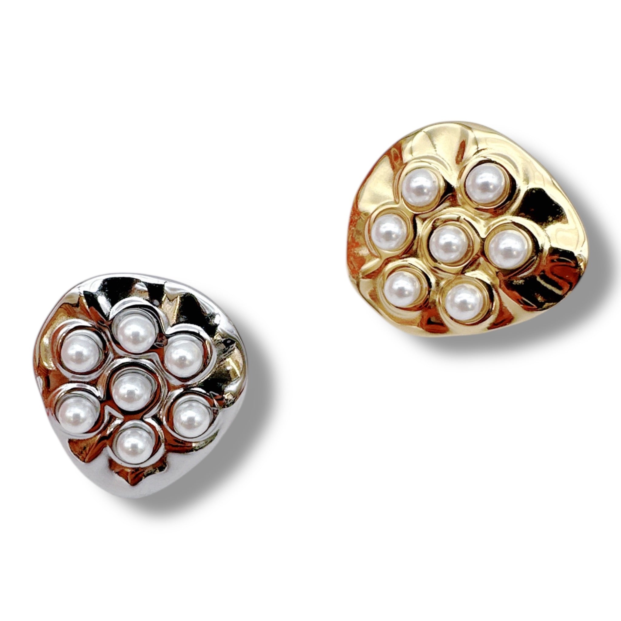 Square pearl ring