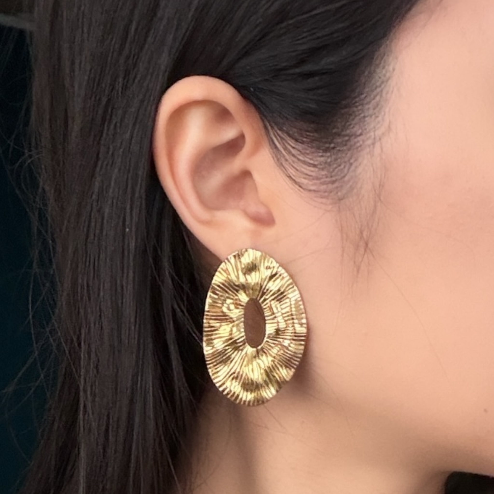 Maxi stud earrings