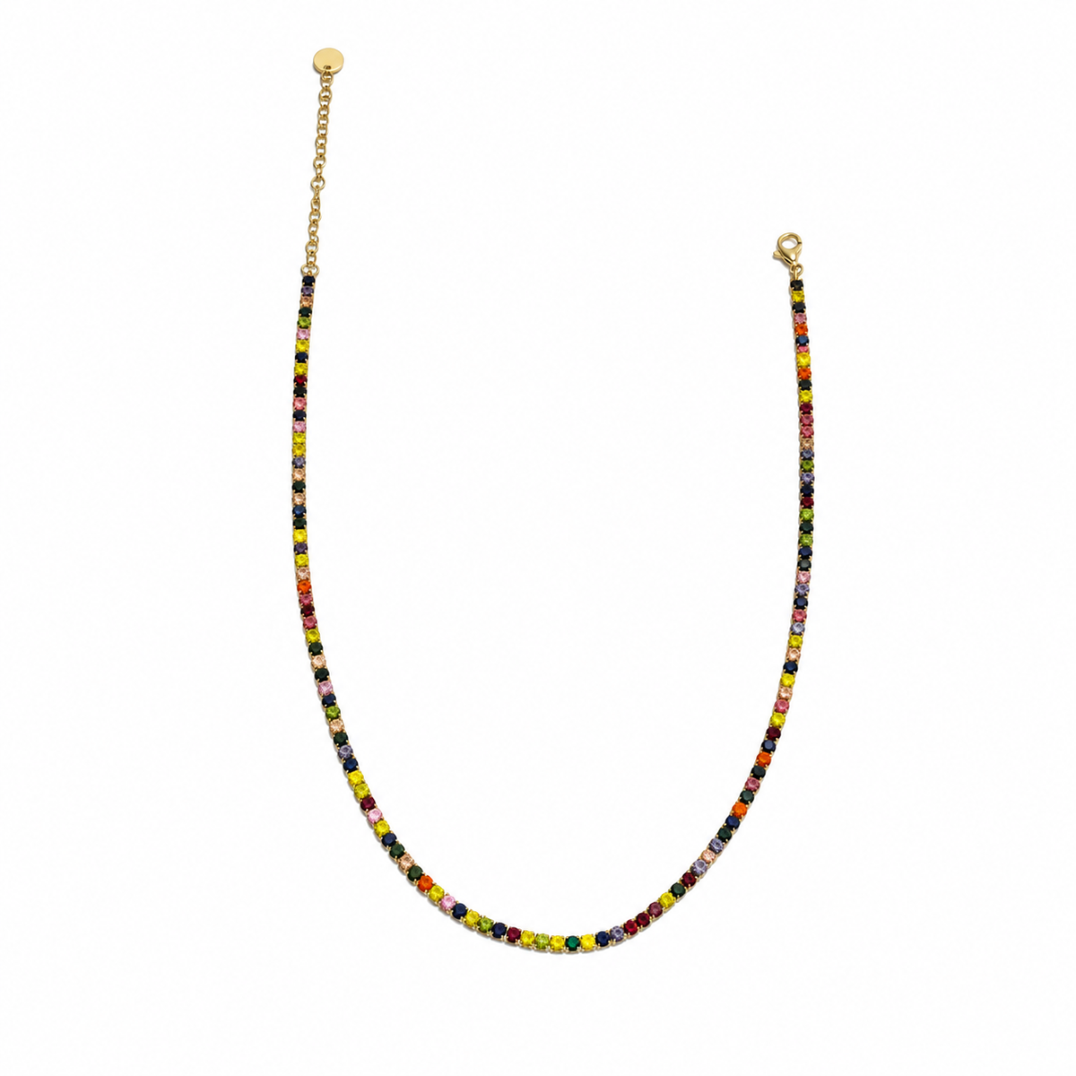 Mix tennis ketting 3MM