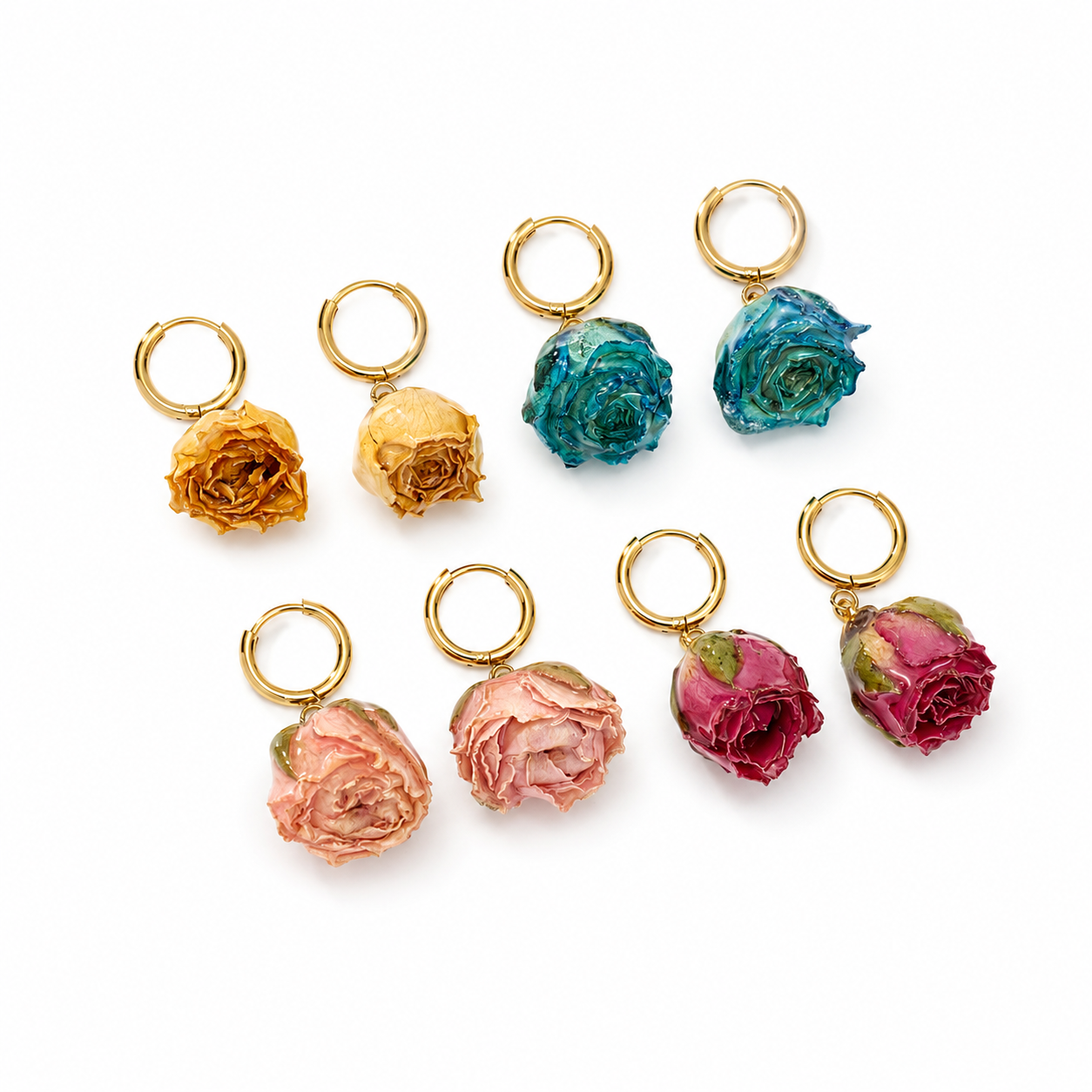 Roses hangers oorbellen