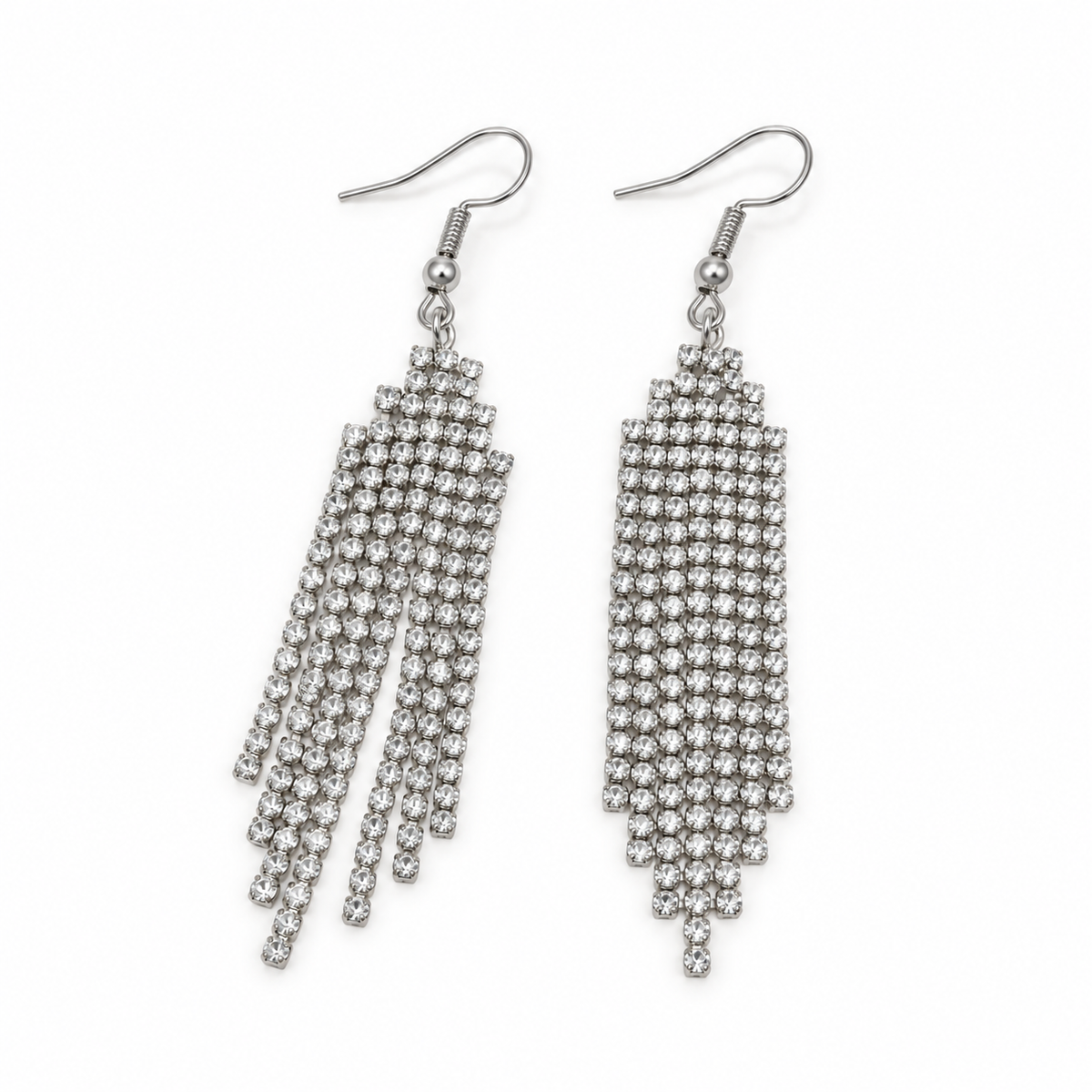 Strassy hoke strass oorbellen