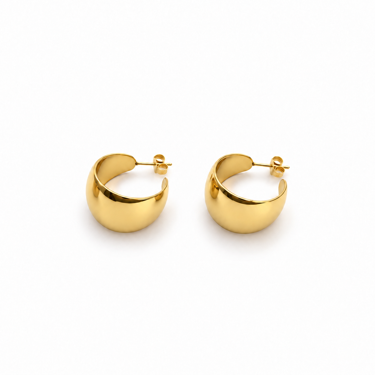 Brede chunky hoops