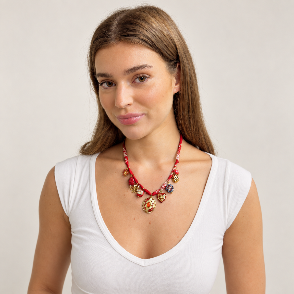 Bandana bedel ketting Goud SOFIZARE
