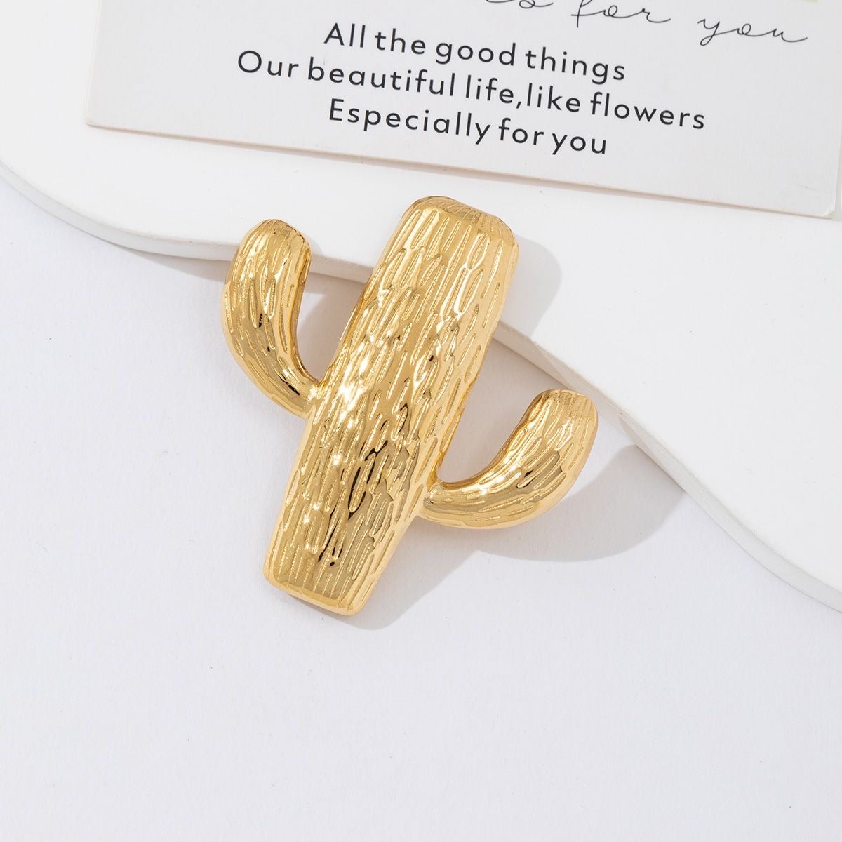 Cactus Jack broche Goud SOFIZARE