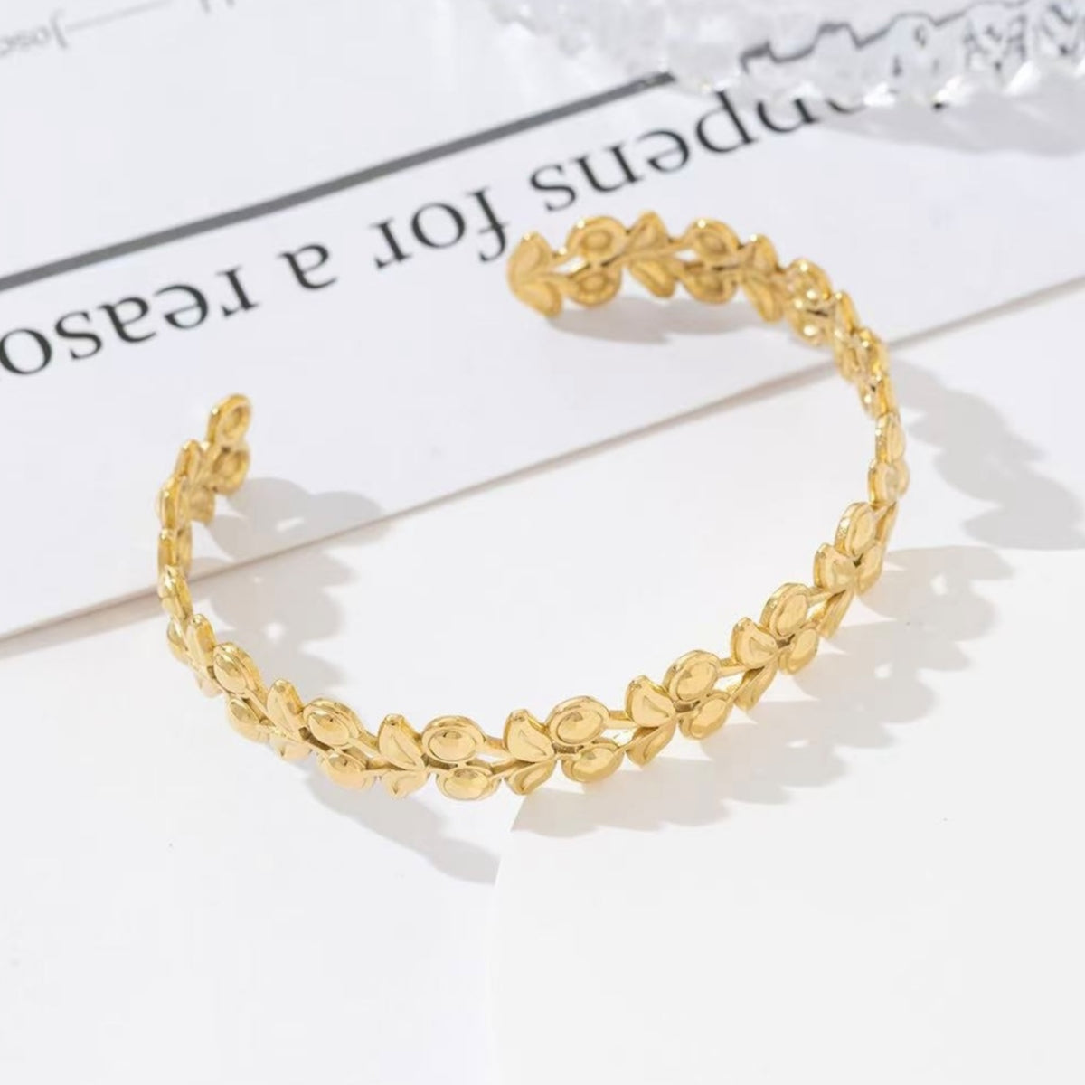 Cherry bangle Goud SOFIZARE