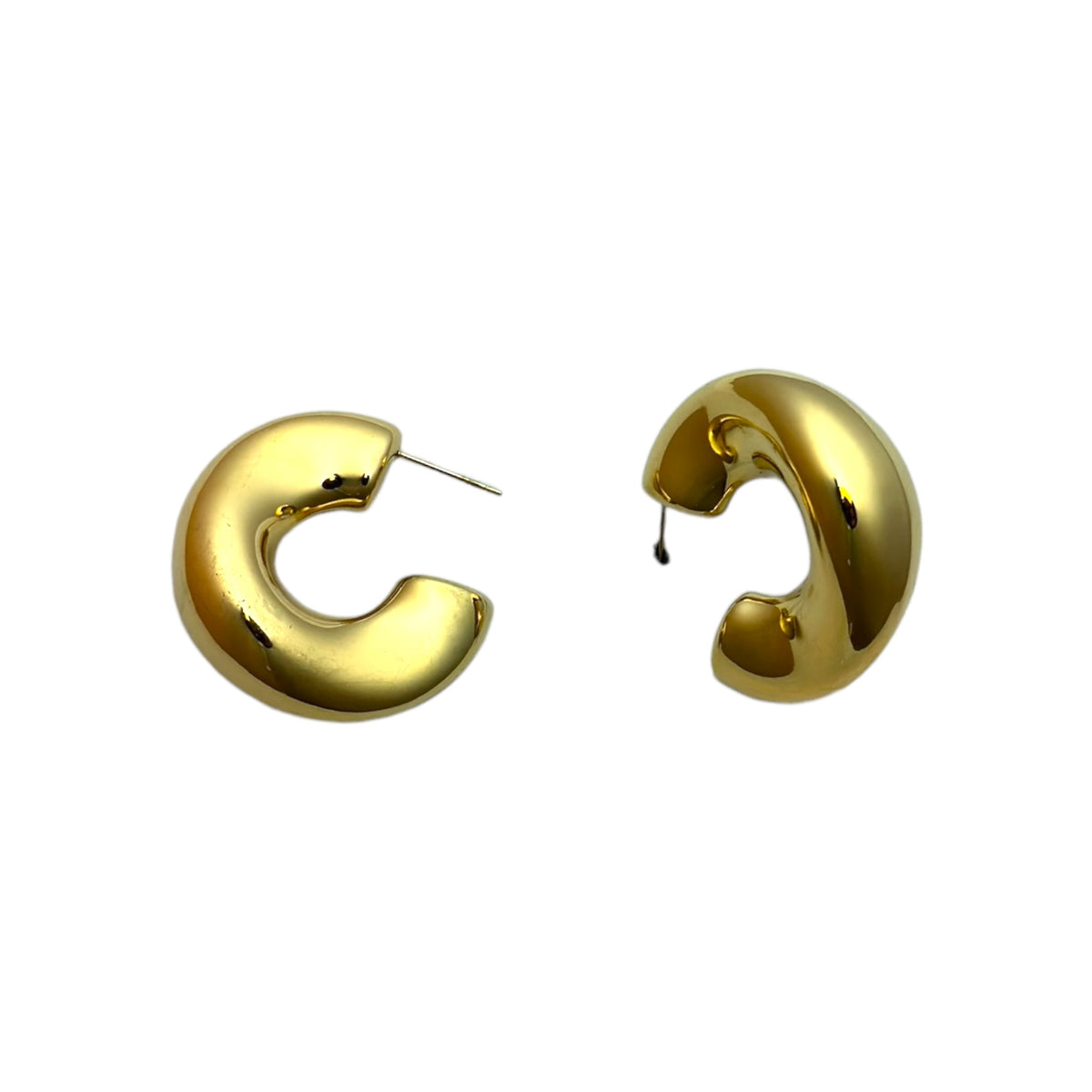 Chunky hoops oorbellen Goud SOFIZARE