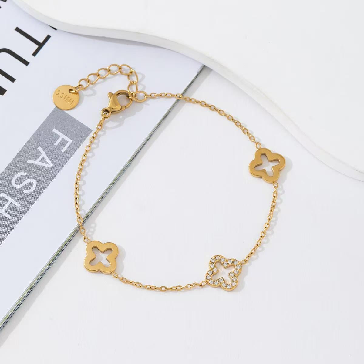 Clovey armband Goud SOFIZARE