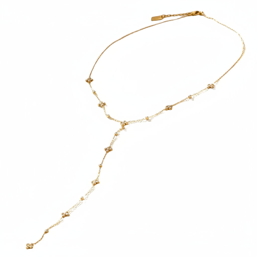 Clovey Y ketting - scherp