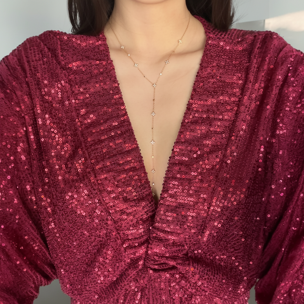 Clovey Y ketting - verbeterd