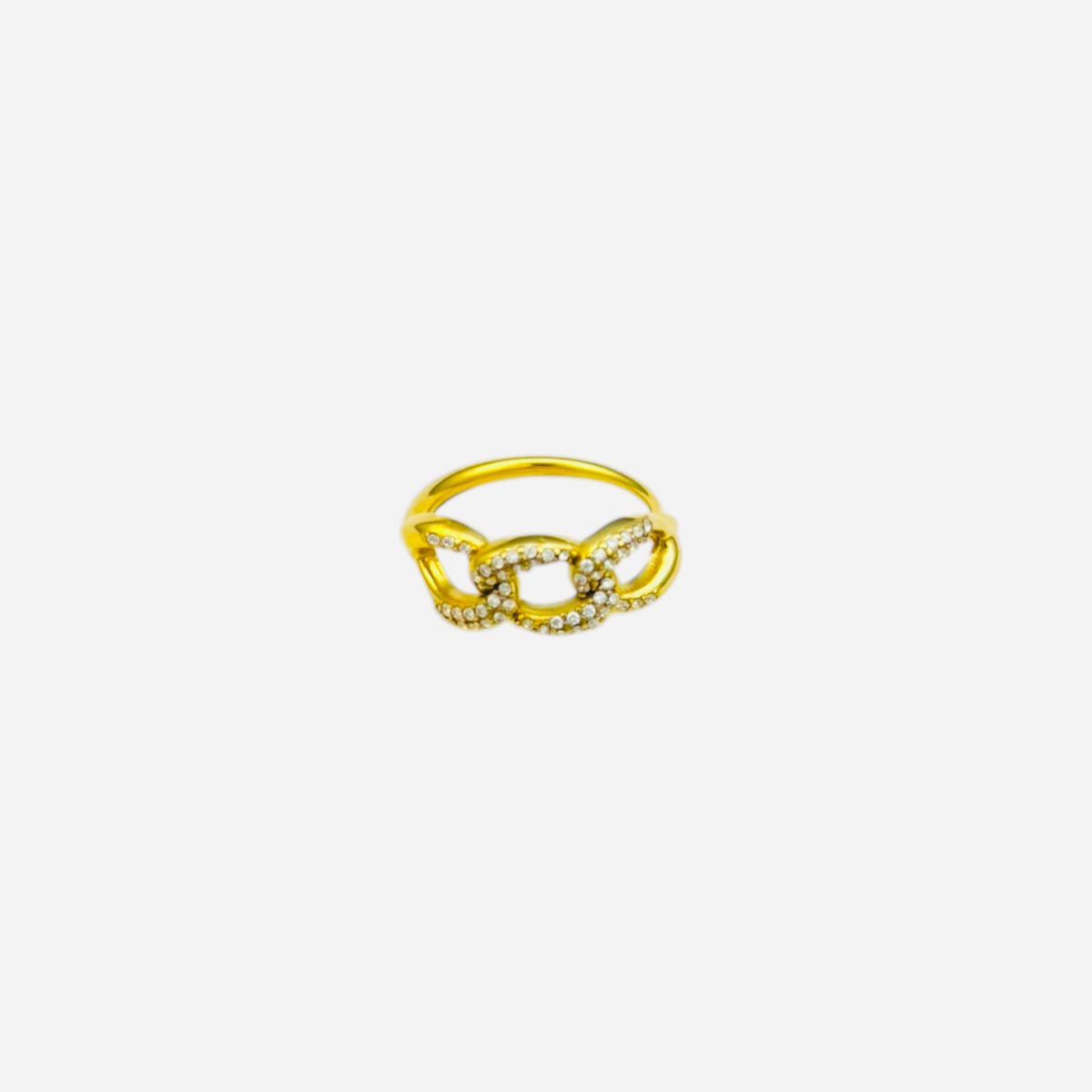 Dazzle stras ring Goud SOFIZARE