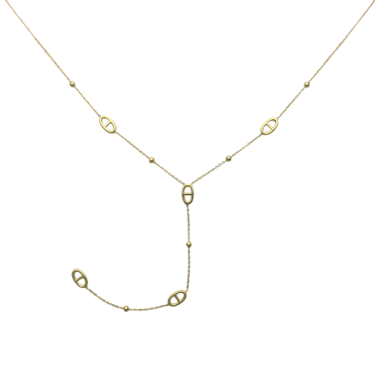 Double Y ketting Goud SOFIZARE