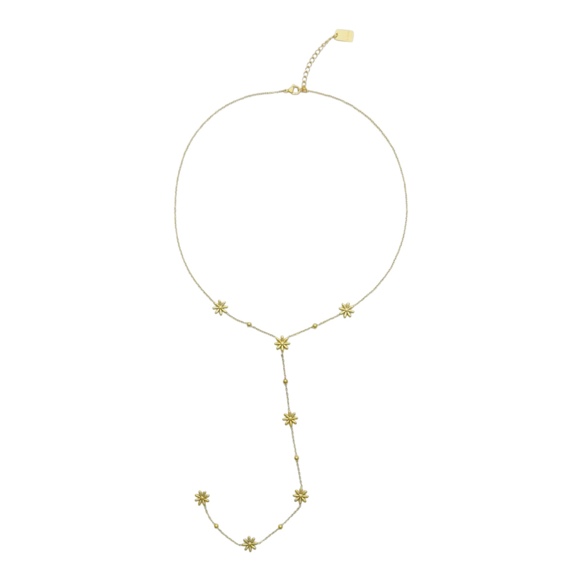 Flowez Y ketting Goud SOFIZARE