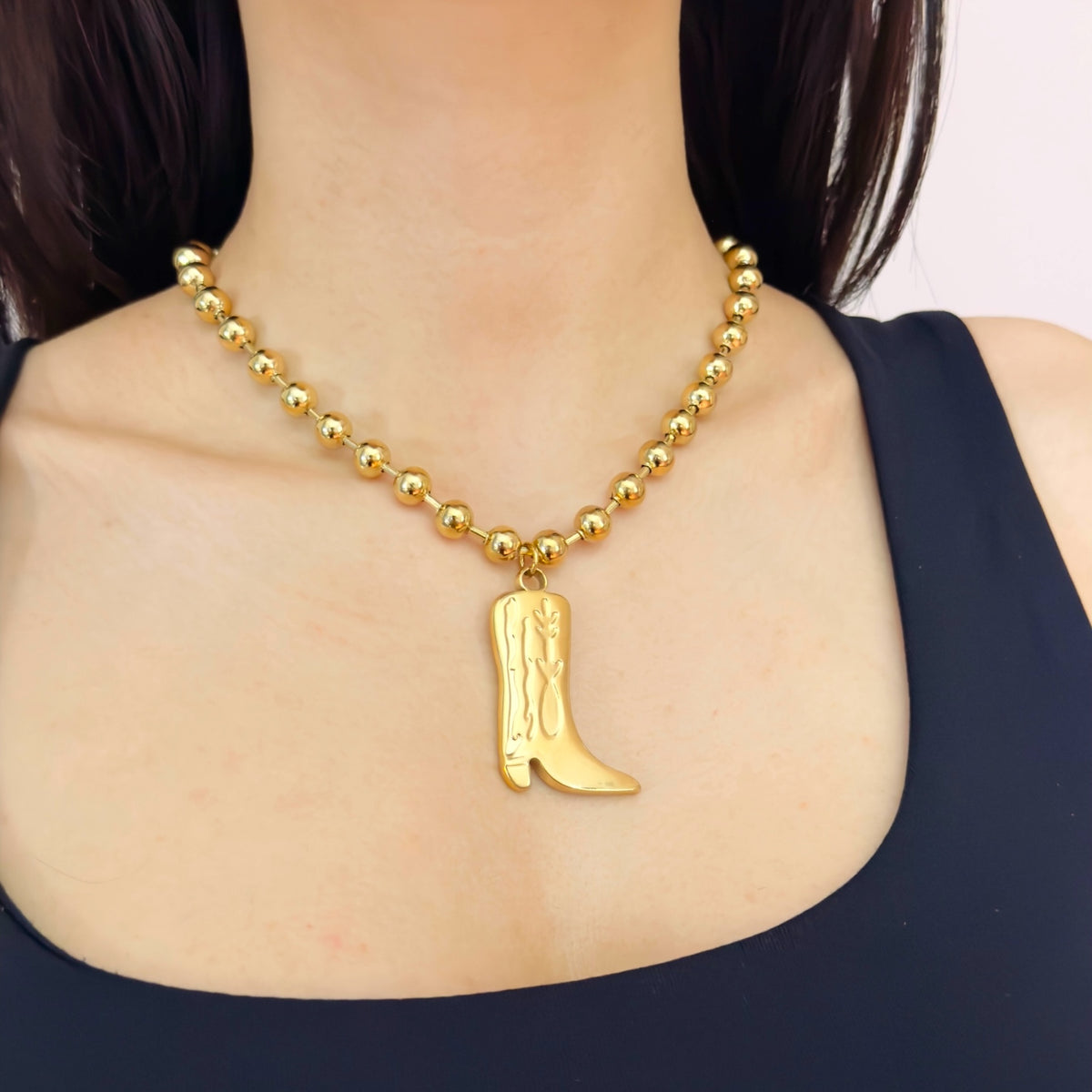Hawk beads ketting Goud SOFIZARE