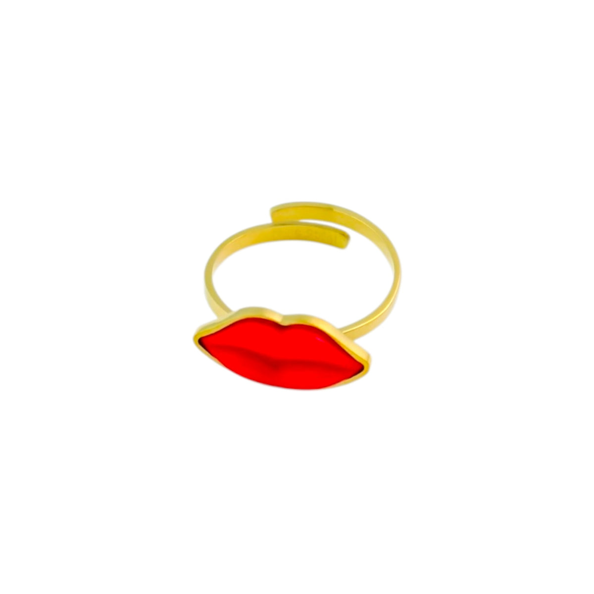 Kiss me ring Goud SOFIZARE
