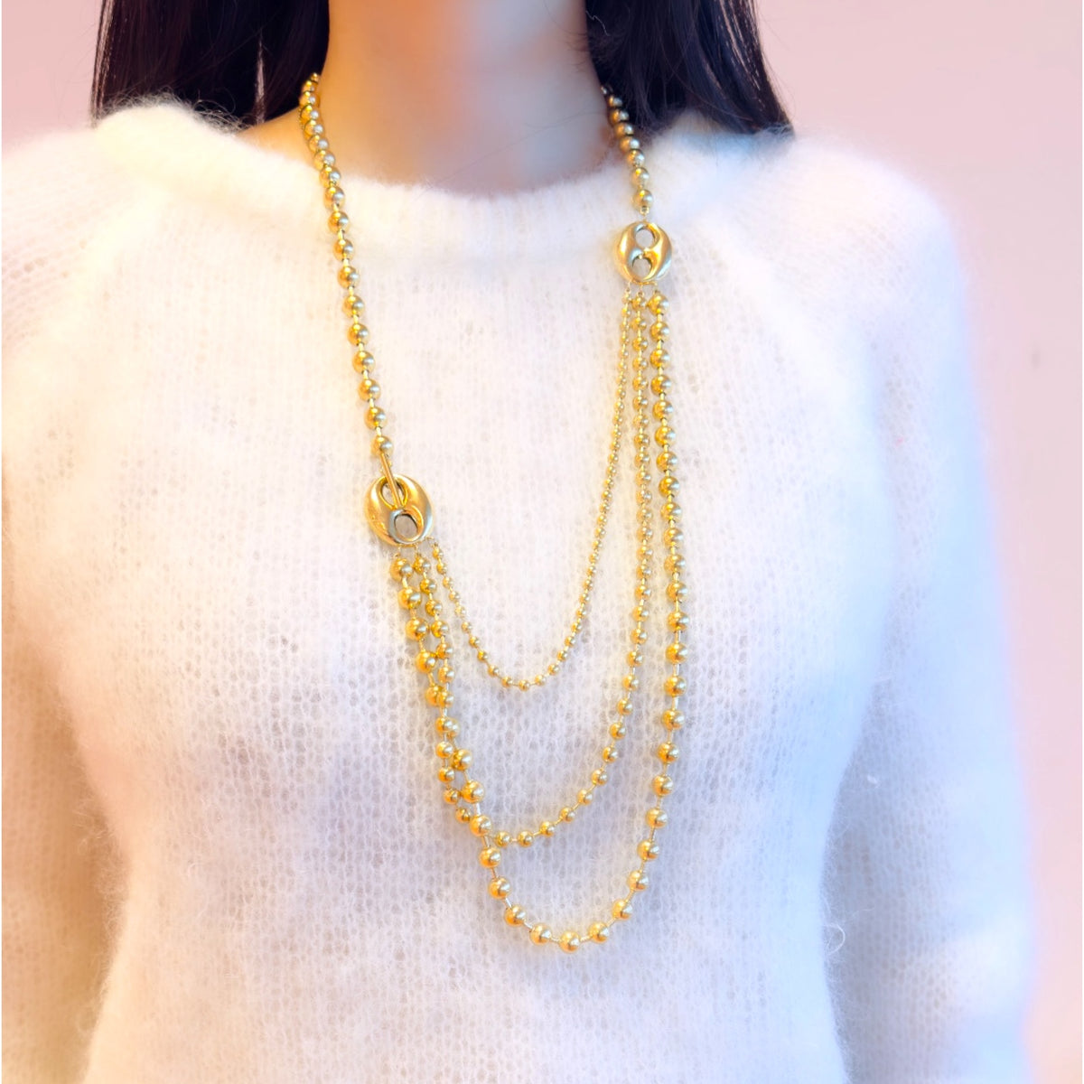 Layered ketting Goud SOFIZARE