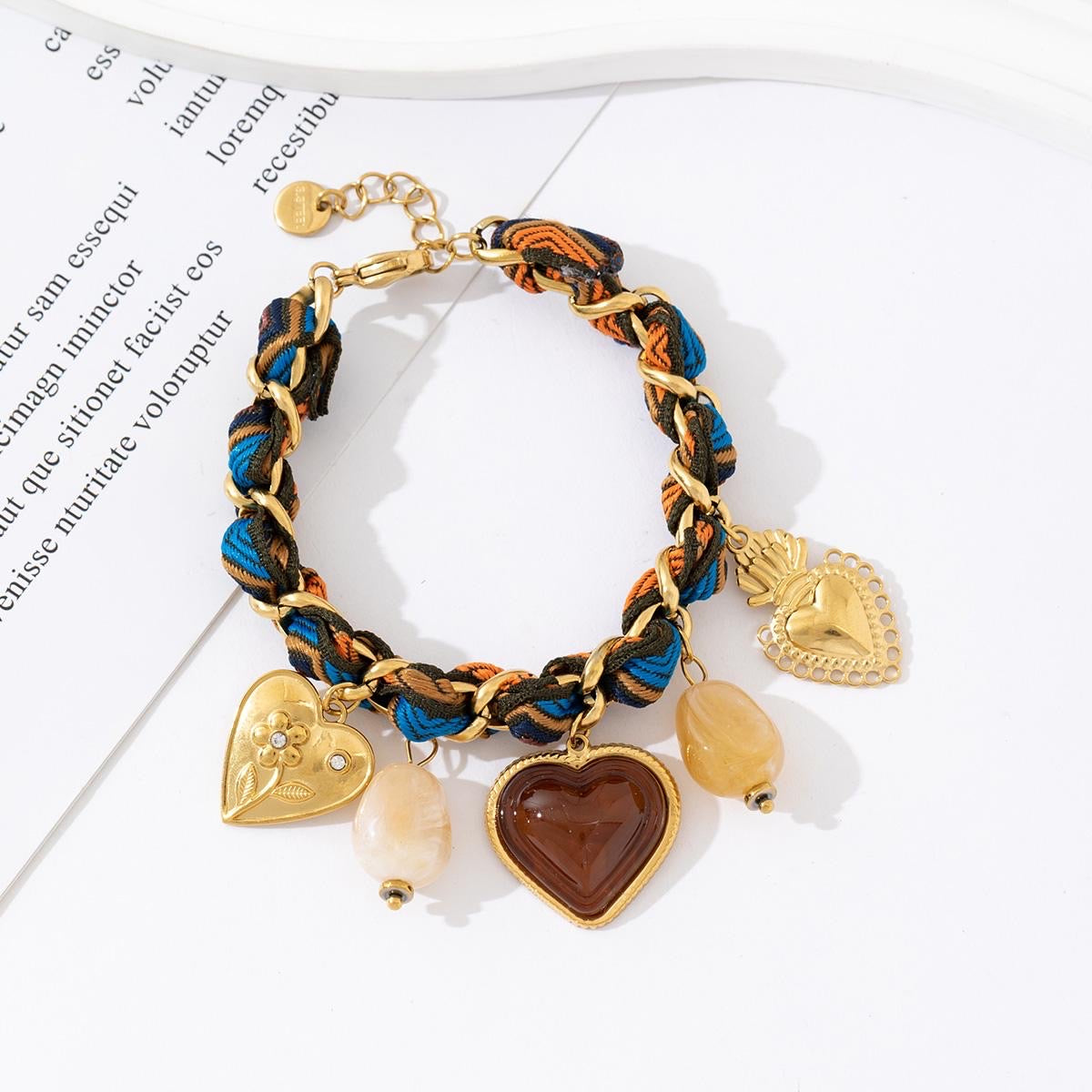 Lover armband Bruin SOFIZARE