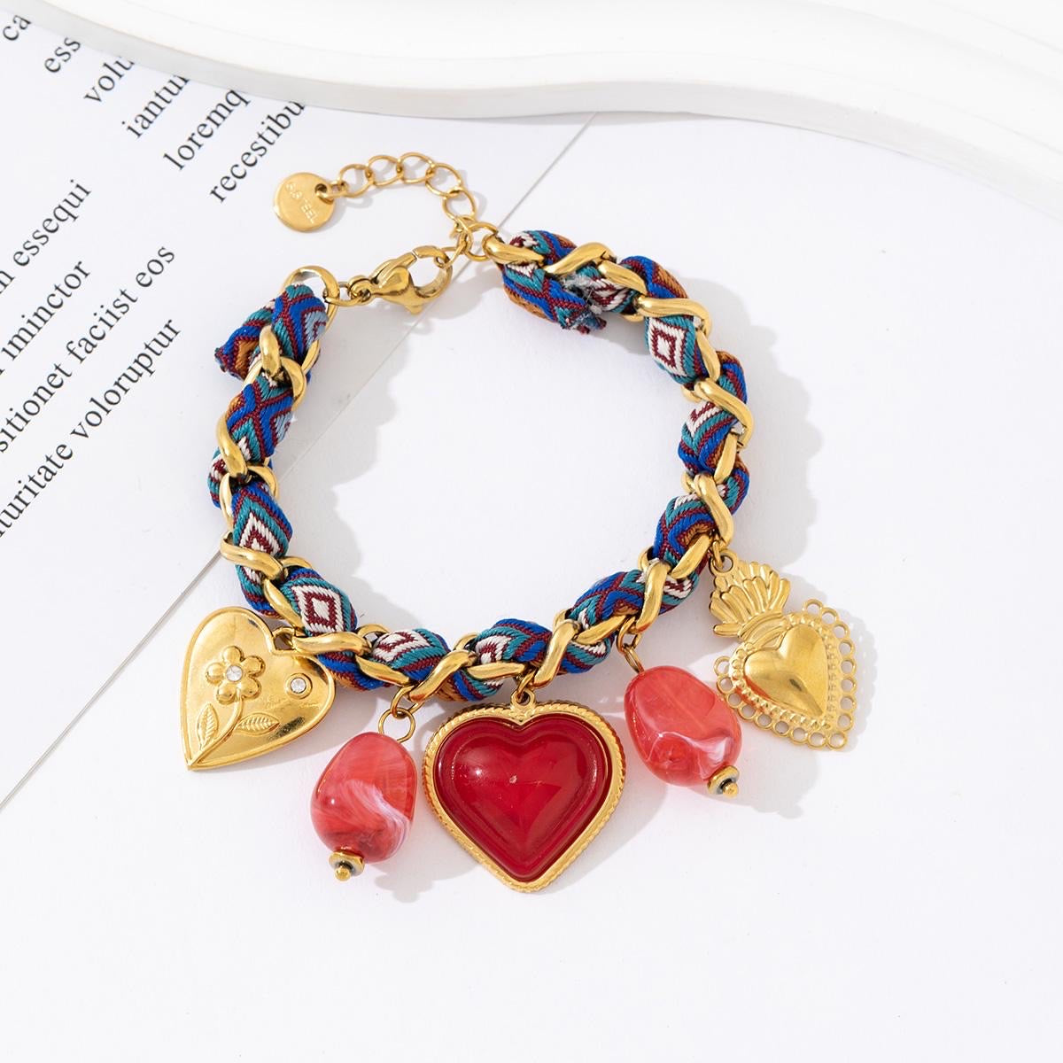 Lover armband Rood SOFIZARE