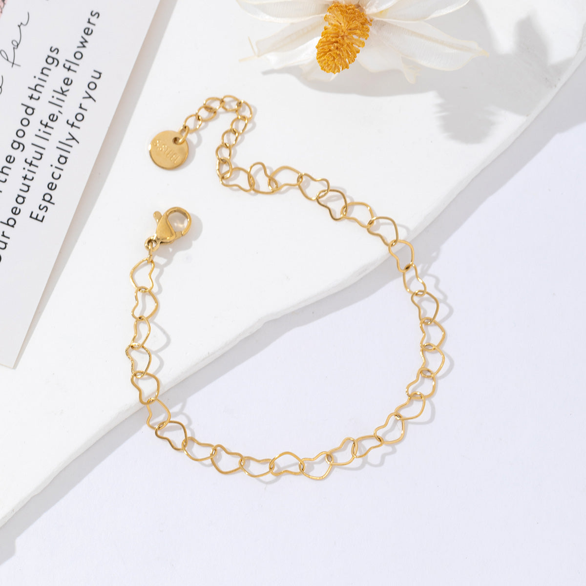 Mini love armband Goud SOFIZARE