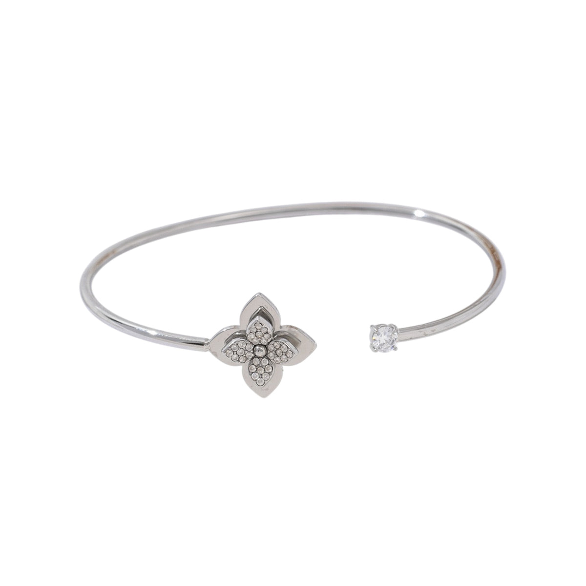 Open blossom bangle Zilver SOFIZARE