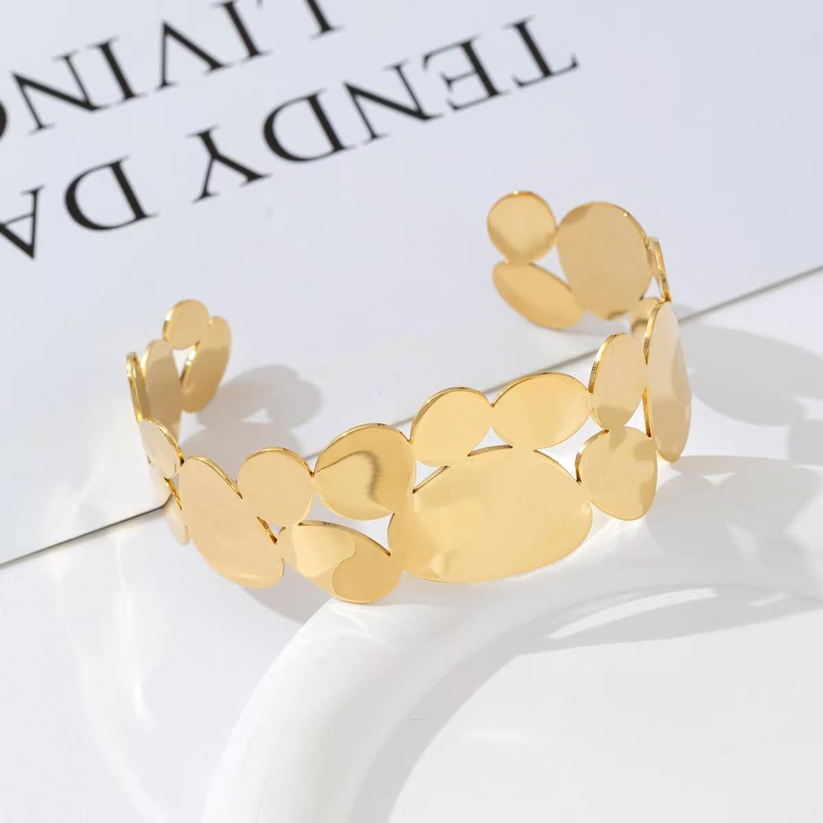 Open wound bangle Goud SOFIZARE