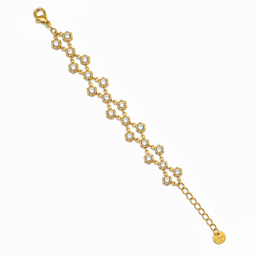 Pola strass armband 1:1