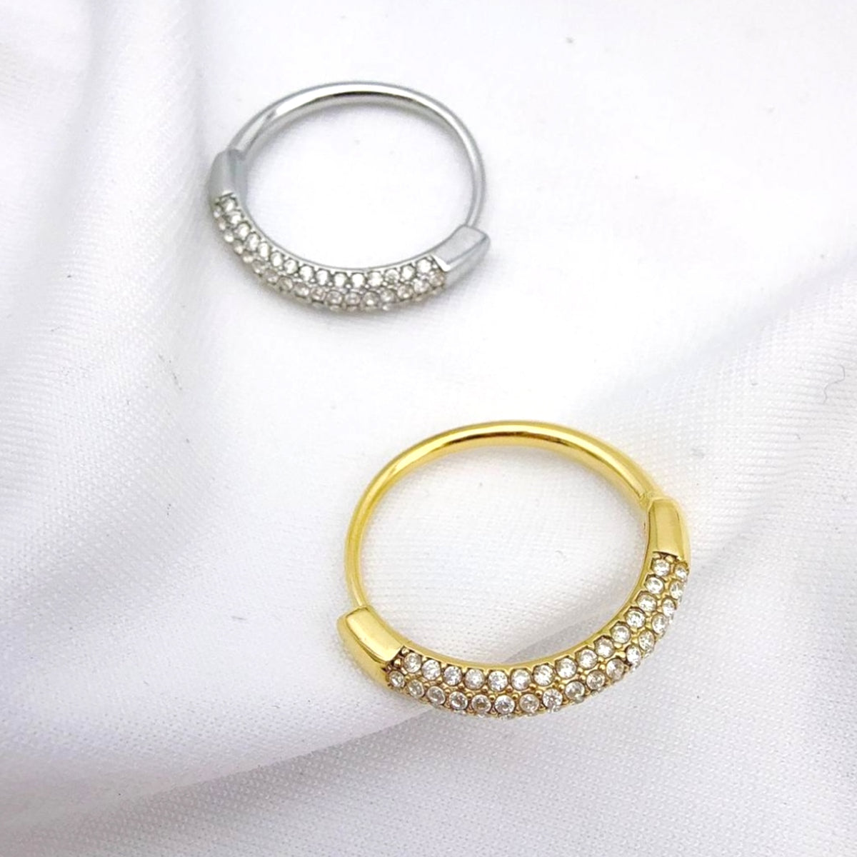 Simpel strass ring Goud SOFIZARE